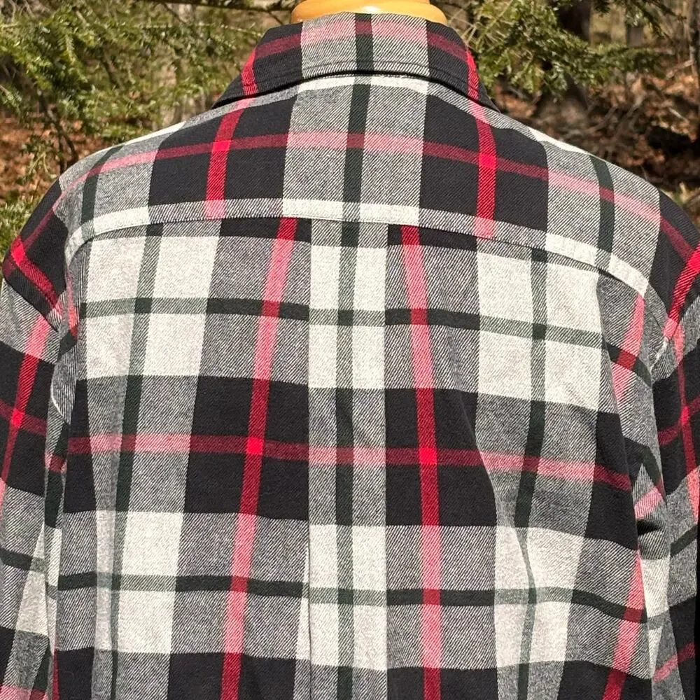 Lauren Ralph Lauren Women’s Jacket Tartan Plaid Outdoors Country Shacket